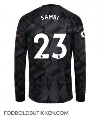 Arsenal Albert Sambi Lokonga #23 Udebanetrøje 2022-23 Langærmet